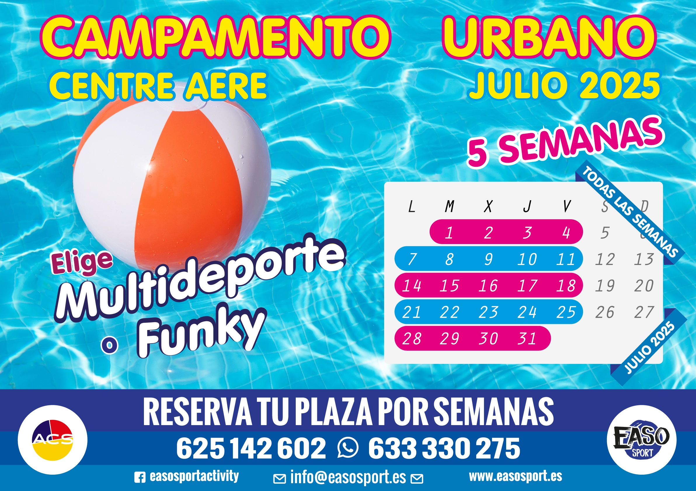 cartel campamento VERANO 9º