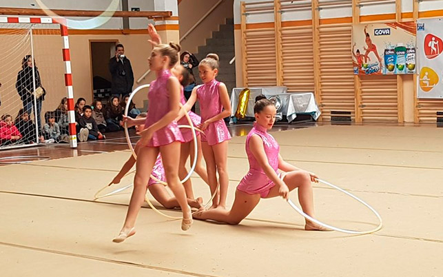 Campeonato triangular de Gimnasia Rítmica