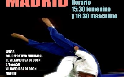 Campeonato de Judo en Madrid: mini-benjamín